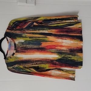 Simply Vera size small multi colored long sleeve shirt